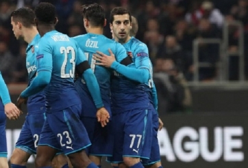 Arsenal đặt một chân vào tứ kết Europa League