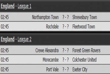 Lịch thi đấu bóng đá hôm nay 21/3