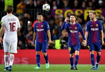 Roma 2 lần phản lưới nhà, Barca đặt một chân vào bán kết C1