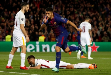 Xem Video bàn thắng Barca - Roma (tứ kết C1)