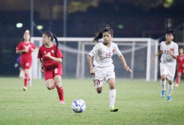 U16 nữ Việt Nam thắng 4 sao trước Singapore