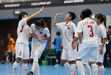 Futsal nữ Việt Nam trước cơ hội vào bán kết giải châu Á