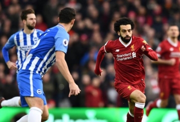 Đại thắng Brighton, Liverpool giành vé dự Champions League