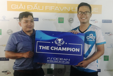 Kết quả chung cuộc FIFAVN League: Nam Phương vô địch