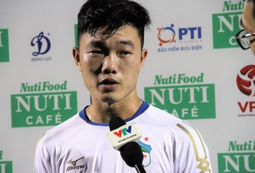 Xuân Trường: ‘SLNA có 1 cầu thủ rất nguy hiểm, khoá chặt là ổn thôi’