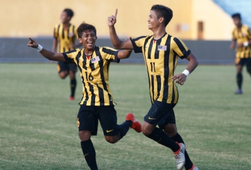Kết quả U19 Campuchia 0-2 U19 Malaysia: Khởi đầu suôn sẻ
