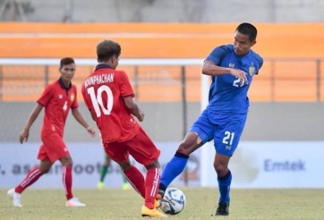 Địa chấn: Myanmar đánh bại Thái Lan vào chung kết U19 ĐNÁ