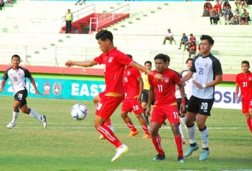 Đánh bại Thái Lan, HLV Myanmar cười khoái chí ăn mừng thắng lợi