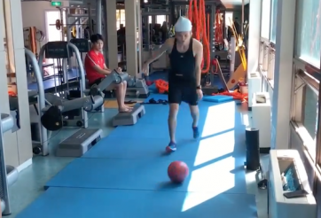 VIDEO: Tiền vệ Tuấn Anh tập phục hồi với bóng ở Hàn Quốc. Nguồn: HAGL