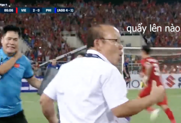 VIDEO: Những biểu cảm khó đỡ của HLV Park Hang-seo