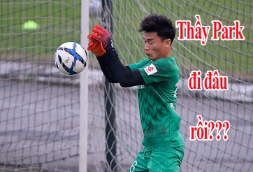 VIDEO: HLV Park Hang Seo đột nhiên 'mất tích', U23 Việt Nam lại tập thêm bài “dị”