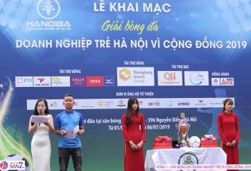 Mưa bàn thắng trong ngày khai mạc Giải bóng đá Doanh nghiệp trẻ 2019