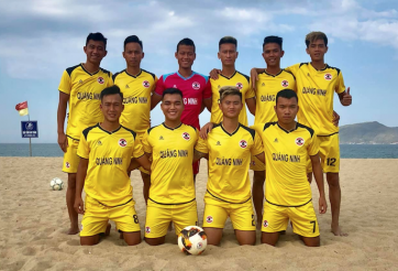 Lịch thi đấu giải bóng đá bãi biển VĐQG 2019 (17-23/7)