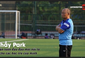 Video: Xúc động hình ảnh HLV Park tận tuỵ với 'đàn con' U22 Việt Nam