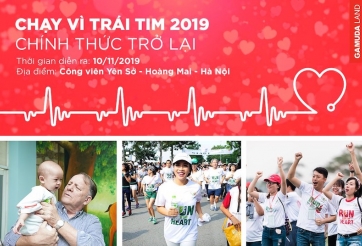 “Chạy vì trái tim 2019” – Nối nhịp tim, vươn mầm sống