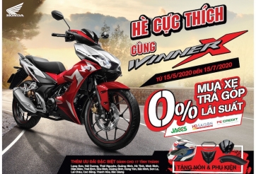 Honda Việt Nam ưu đãi lớn cho khách hàng mua xe WINNER X