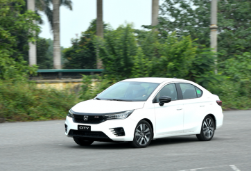 Hình ảnh thực tế Honda City RS 2021: Mạnh mẽ, đầy cá tính