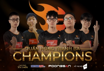 Team Flash vô địch giải LMHT Tốc Chiến 'Quần Hùng Tranh Bá'
