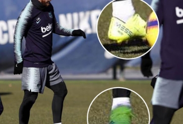 Không buộc dây giày, Messi vẫn 'đi bóng' qua hàng loạt cầu thủ