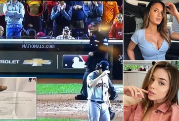 Hai người mẫu bị cấm đến sân bóng vĩnh viễn vì 'khoe trọn vòng 1'