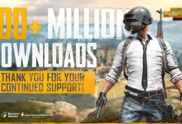 PUBG mobile cán mốc 100 triệu lượt tải trên điện thoại