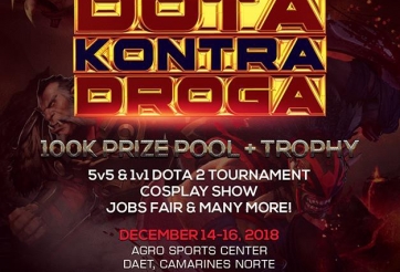 Philippines tổ chức giải đấu DOTA2 với tiêu chí 'đẩy lùi ma túy'