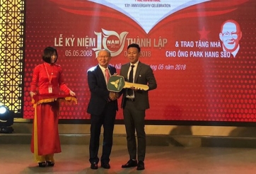 HLV Park Hang-seo được tặng nhà mặt phố ở Đà Nẵng