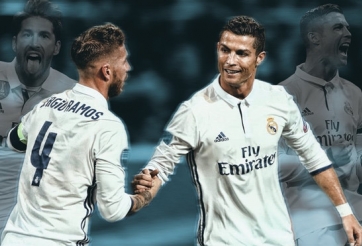 Ramos gửi lời tri ân đến Ronaldo