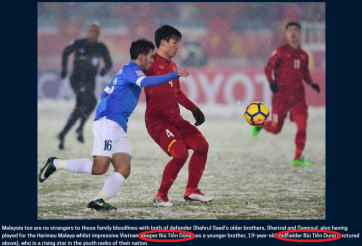 Thêm một lần trang chủ AFF mắc sai lầm hài hước với ĐTVN