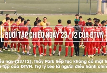 VIDEO: ĐTVN chia 2 cánh quân tập luyện, hé lộ đội hình đấu Triều Tiên
