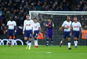 Thủng lưới 3 bàn trong 15 phút, Tottenham thua đau trận cuối năm 2018
