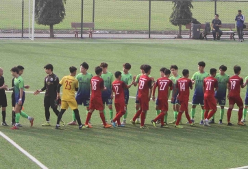 U22 Việt Nam thua trận đầu tiên trên sân cỏ nhân tạo