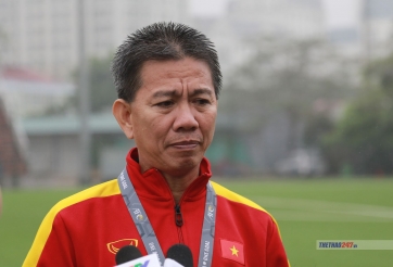 HLV Hoàng Anh Tuấn: 'U18 VN đang quyết tâm noi gương các đàn anh'