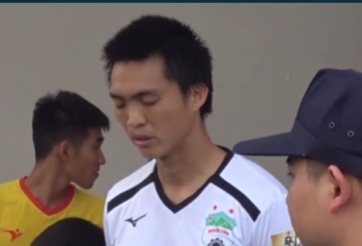 VIDEO: Văn Thanh tự tin, Tuấn Anh cầu nguyện trước trận Nam Định