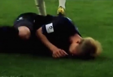 Cận cảnh pha phạm lỗi của cầu thủ K.League có thể khiến Công Phượng nghỉ dài hạn