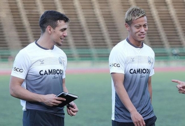 Keisuke Honda sẽ dẫn dắt Campuchia đá Vòng loại World Cup 2022