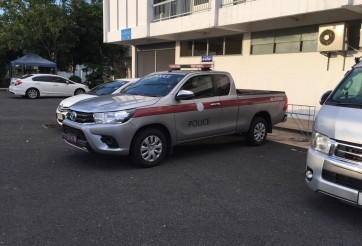 ĐT Việt Nam được hộ tống bằng xe cảnh sát và cứu thương khi di chuyển tại Buriram