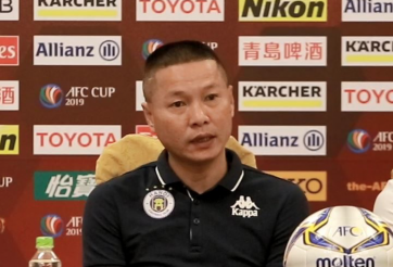 HLV Chu Đình Nghiêm cẩn trọng trước trận lượt về với Bình Dương