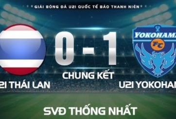 Highlights: U21 Thái Lan 0-1 U21 Yokohama (U21 Báo Thanh Niên 2016)
