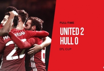 Highlights: Man Ud 2-0 Hull City (Bán kết Cúp Liên đoàn Anh)