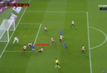 VIDEO: Neymar 'làm xiếc' giữa vòng vây cầu thủ Bilbao