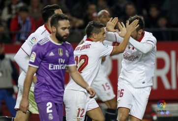 Highlights: Sevilla 2-1 Real Madrid (Vòng 18 La Liga)