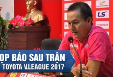 VIDEO: HLV Long An giãi bày sau trận đấu tranh cãi