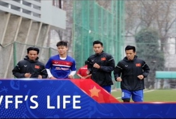 Buổi tập đầu tiên đầy hào hứng của ĐTVN trên đất Tajikistan