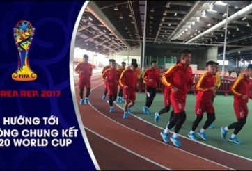 VIDEO: U20 Việt Nam rèn thể lực theo phương pháp của Đức