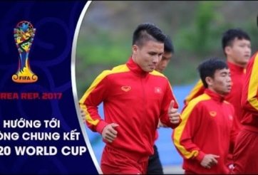 U20 World Cup: Buổi tập đầu tiên của U20 VN trên đất Hàn