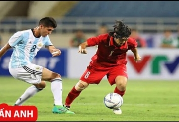 VIDEO: Tuấn Anh trở lại ra sao ở trận gặp U20 Argentina?