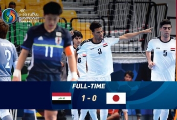 Video futsal: Nhật bản bất ngờ bị loại ở tứ kết U20 châu Á