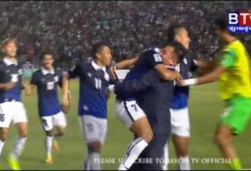 VIDEO: Campuchia bất ngờ đánh bại Afghanistan (Bảng C)