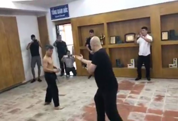 Cao thủ Vịnh Xuân Flores thắng áp đảo võ sư Karate Việt Nam